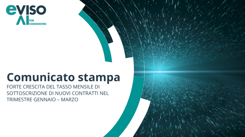 FORTE CRESCITA DEL TASSO MENSILE DI SOTTOSCRIZIONE DI NUOVI CONTRATTI NEL TRIMESTRE GENNAIO – MARZO
