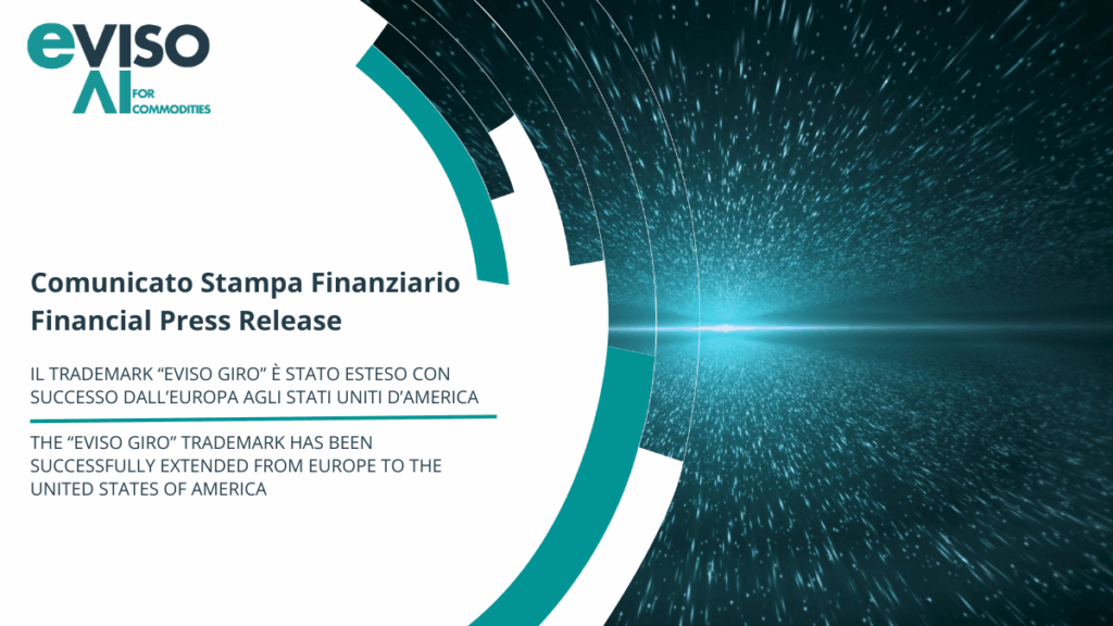IL TRADEMARK “EVISO GIRO” È STATO ESTESO CON SUCCESSO DALL’EUROPA AGLI STATI UNITI D’AMERICA