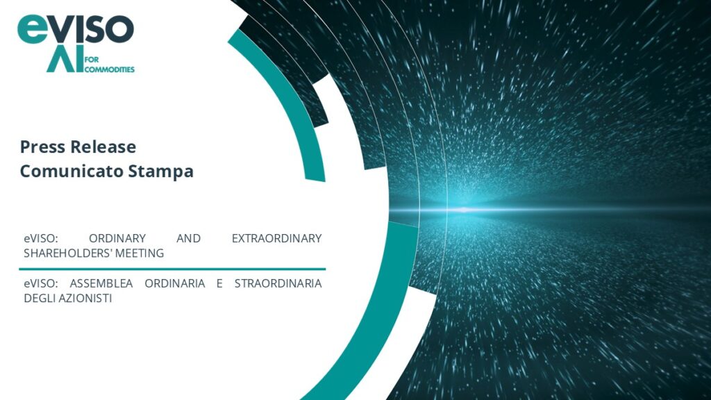 eVISO: ORDINARY AND EXTRAORDINARY SHAREHOLDERS’ MEETING