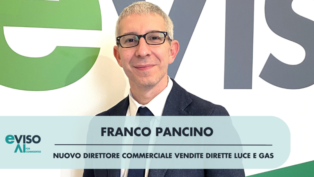 Franco Pancino nominato Direttore Commerciale Vendite Dirette segmento Luce e Gas di eVISO