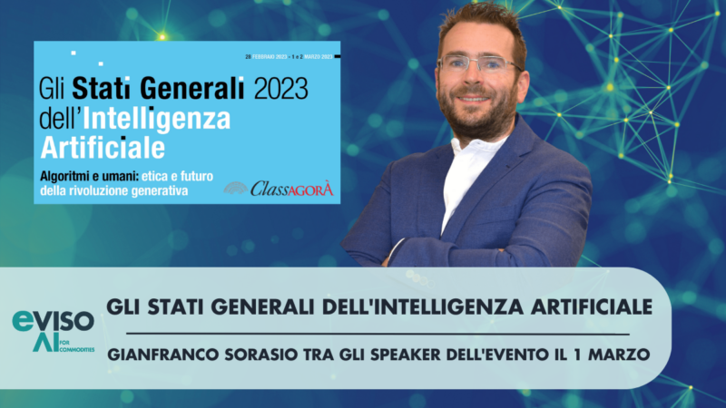 Gianfranco Sorasio speaker per Stati generali intelligenza artificiale