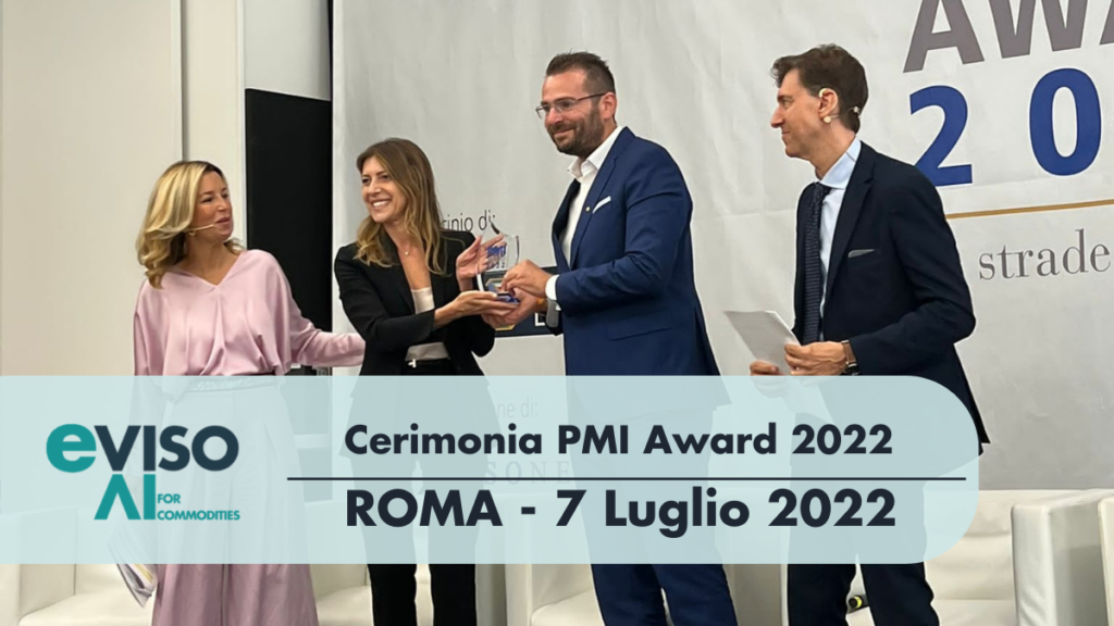 eVISO premiata al “PMI AWARD 2022 – Le Strade dell’Eccellenza”