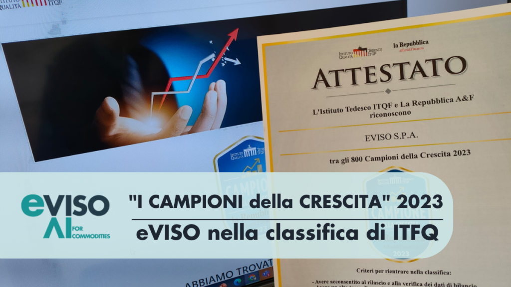 eVISO tra “I Campioni della Crescita” 2023