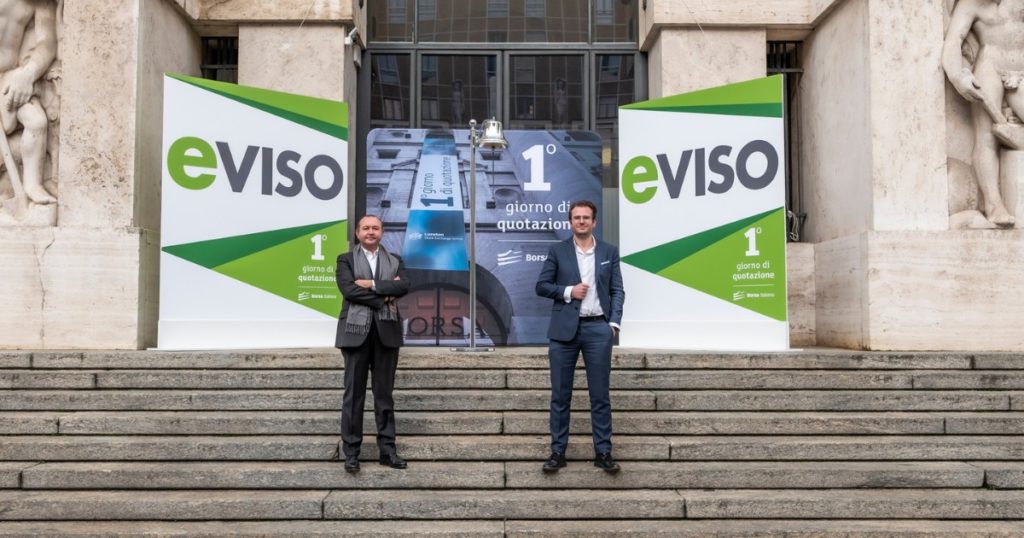 Il 30 dicembre eVISO ha debuttato sul mercato AIM Italia